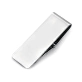 3/4 Sterling Silver Hinged Polished Money Clip